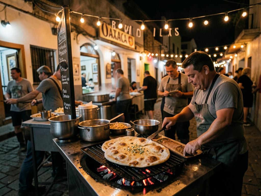 Barrio Oaxacaの料理